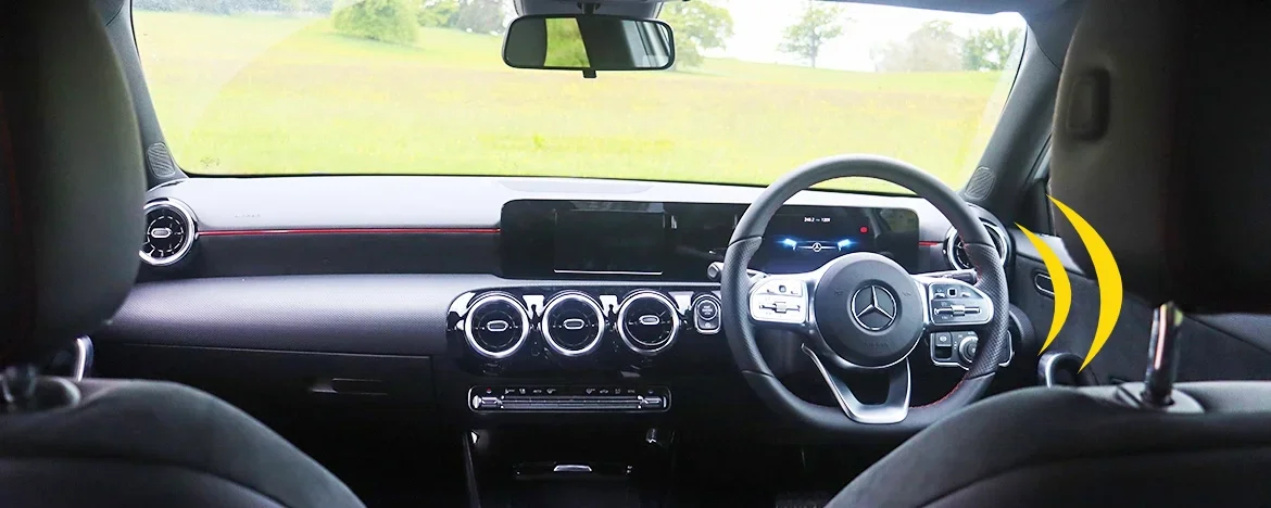 Mercedes-Benz A-Class Saloon interior