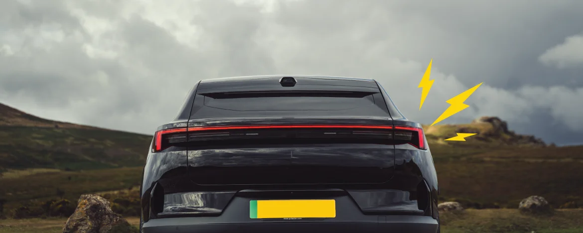 Polestar 4 rear