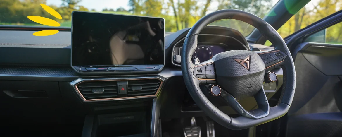 CUPRA Leon dashboard