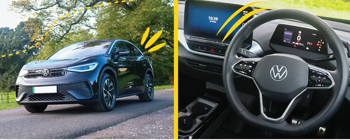 Volkswagen ID.5 interior and exterior design