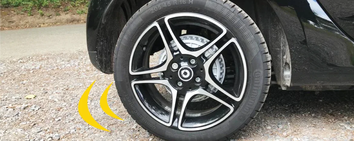 Smart EQ ForFour wheel