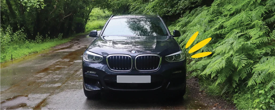 BMW X3 front