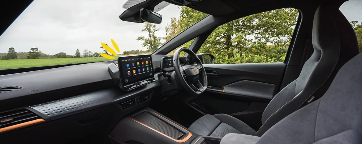 CUPRA Born interior