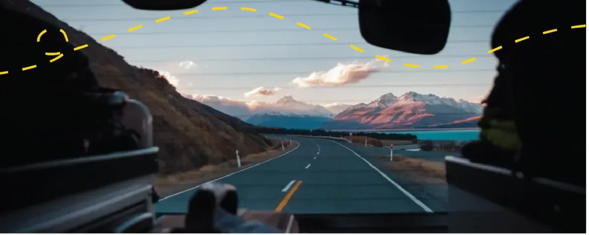 Open road