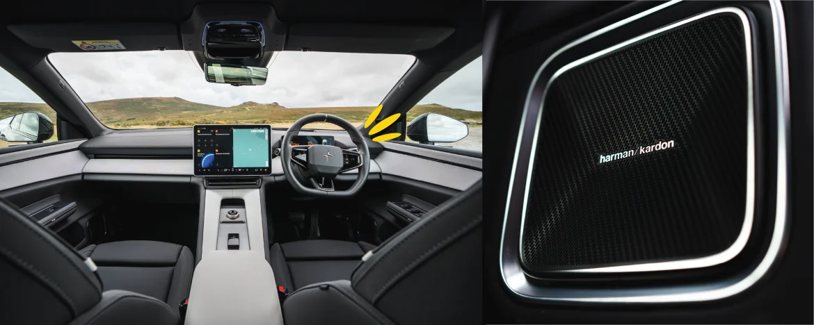 Polestar 4 interior