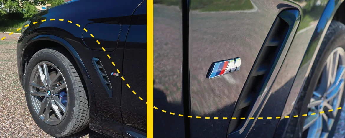 BMW X3 details