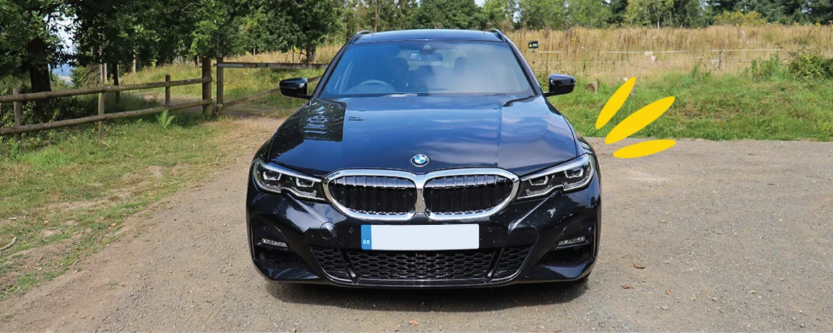 BMW 3 Series Touring front