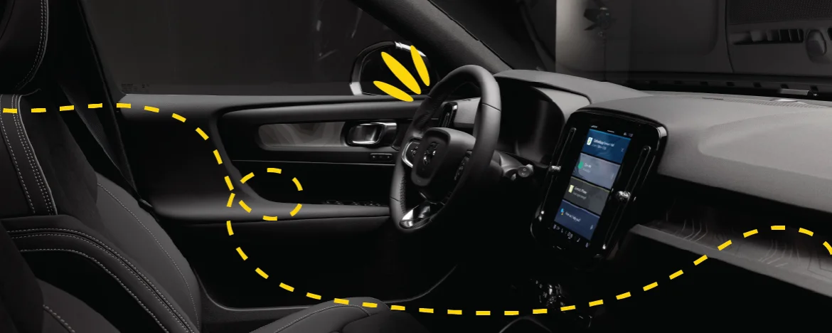 Volvo XC40 interior