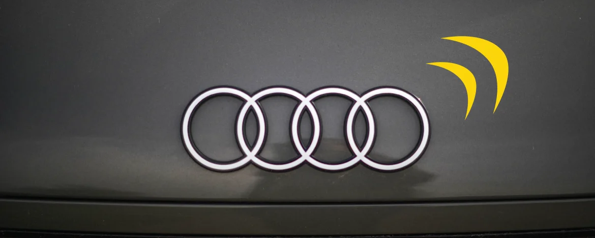 Audi a6 e-hybrid badge