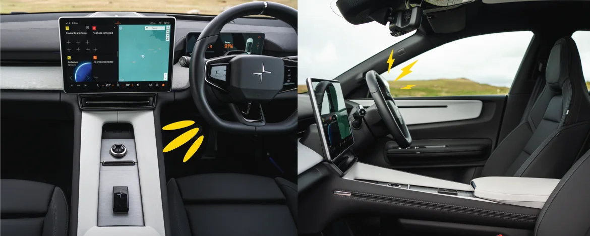 Polestar 4 interior