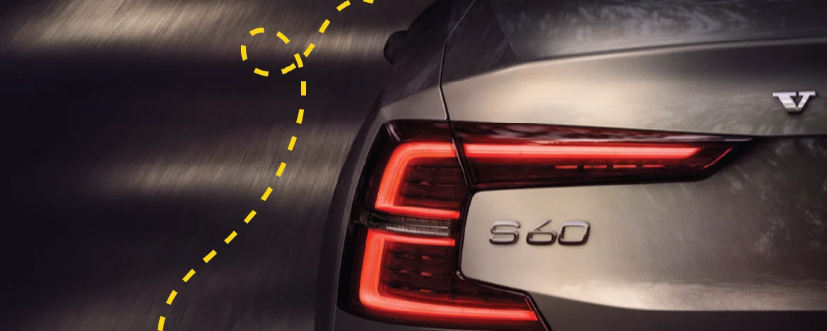 Close up of S60 rear