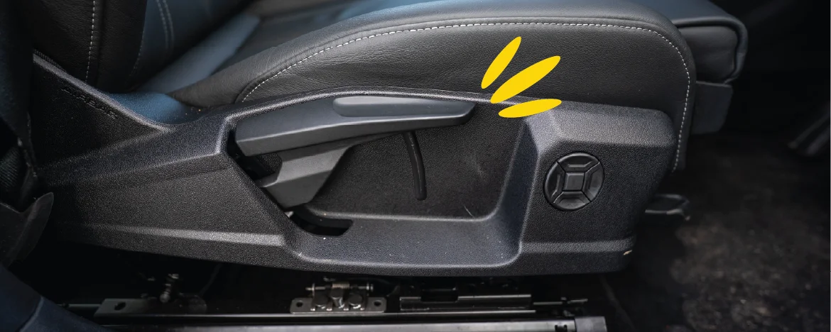 Audi Q4 e-tron manual seat adjustment
