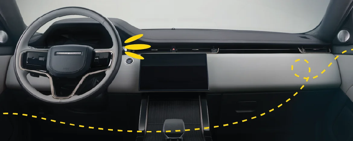 Range Rover Evoque interior