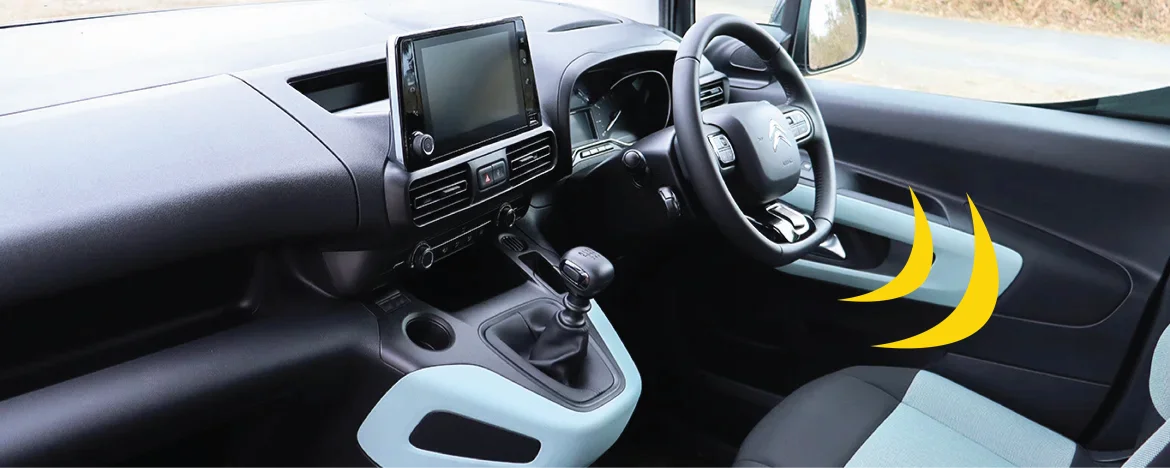 Citroën Berlingo front seats
