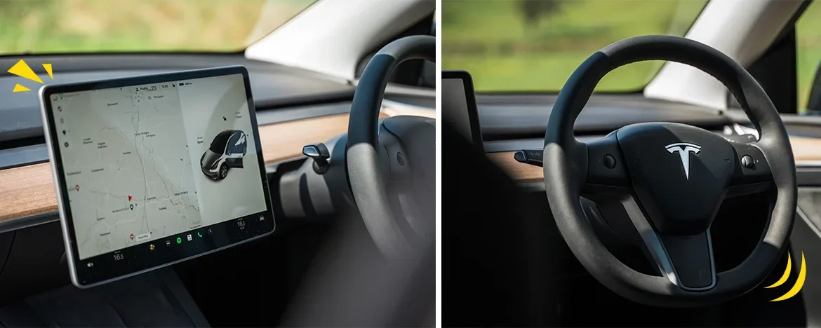 Tesla Model Y interior
