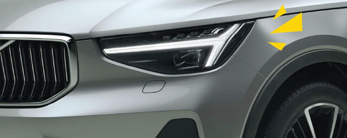 Volvo XC40 close-up