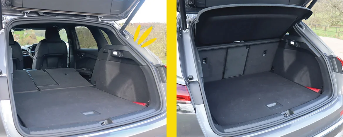 Audi Q4 e-tron boot space