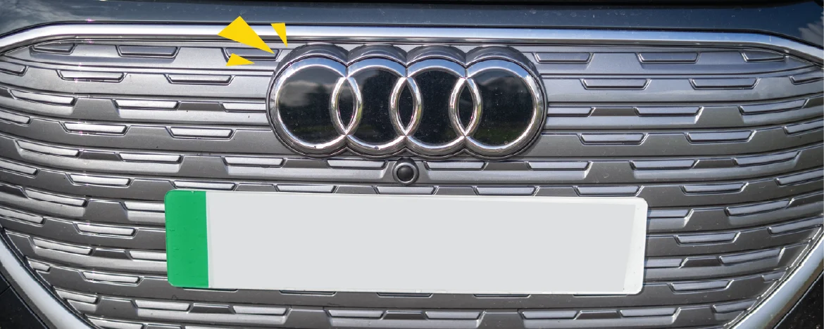 Audi Q4 e-tron badge