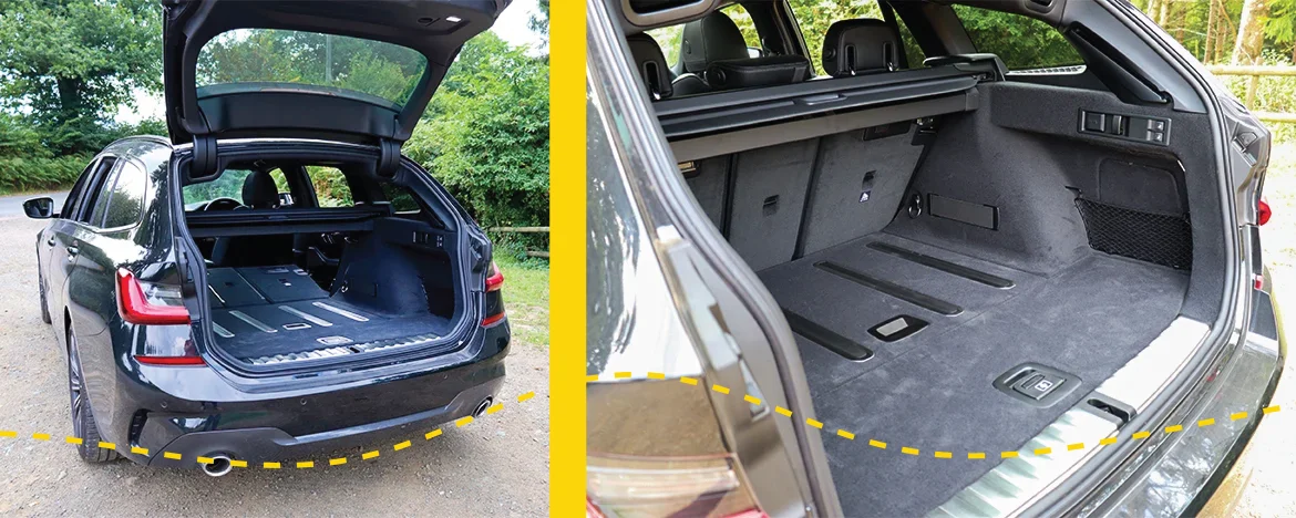 BMW 3 Series Touring boot