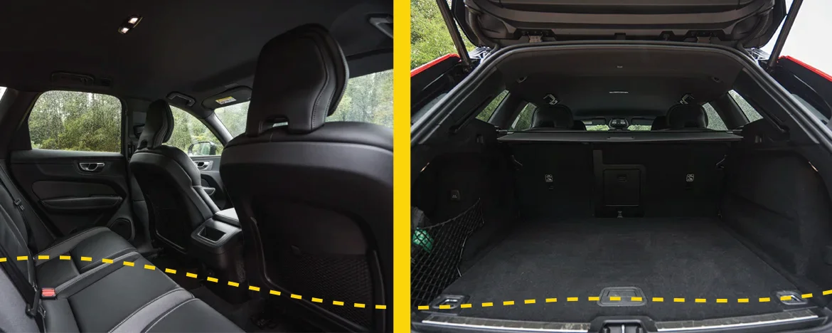 Volvo XC60 boot