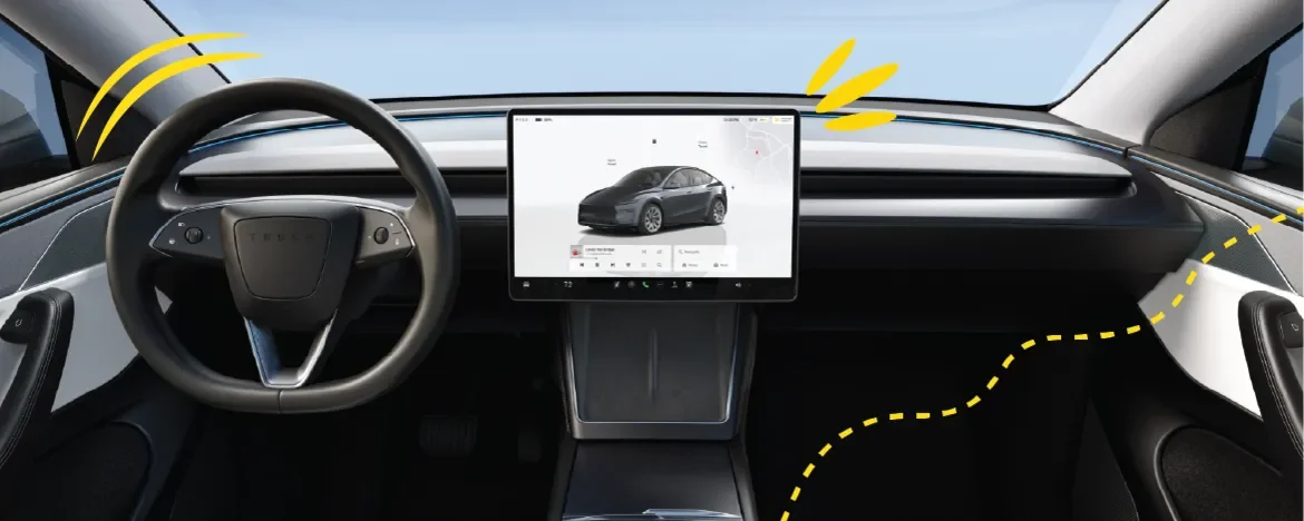 Tesla Model Y interior