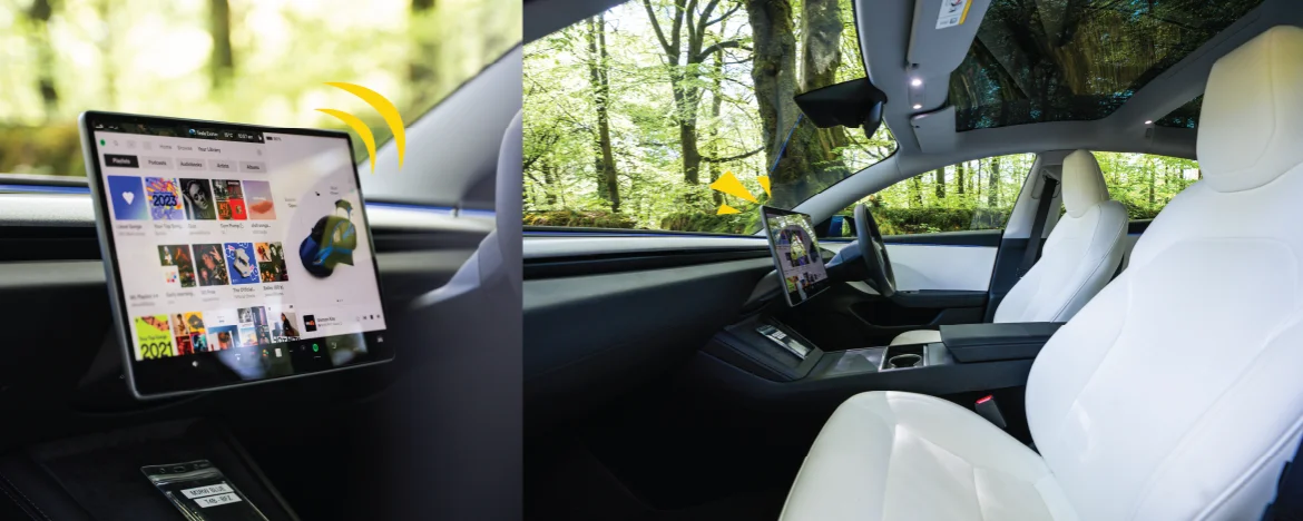 Tesla Model 3 interior