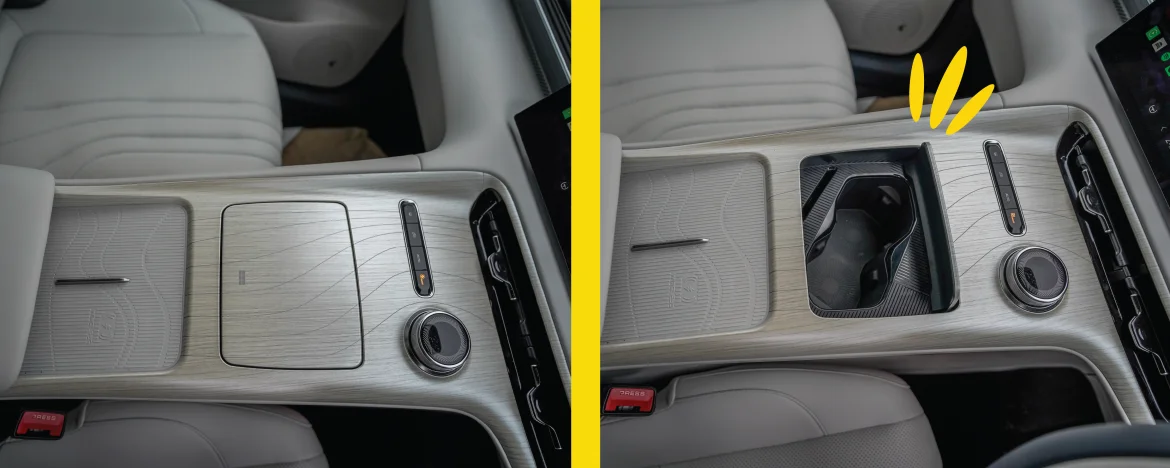 Geely EX5 centre console