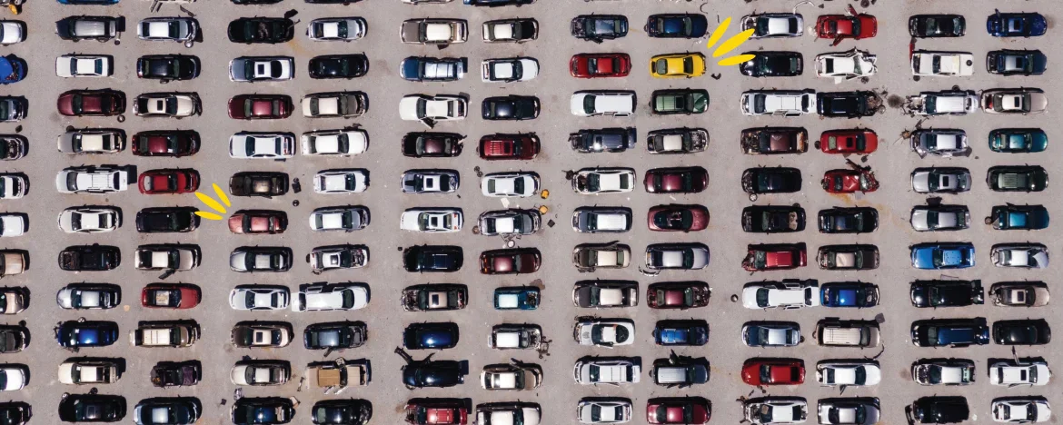 A full car park