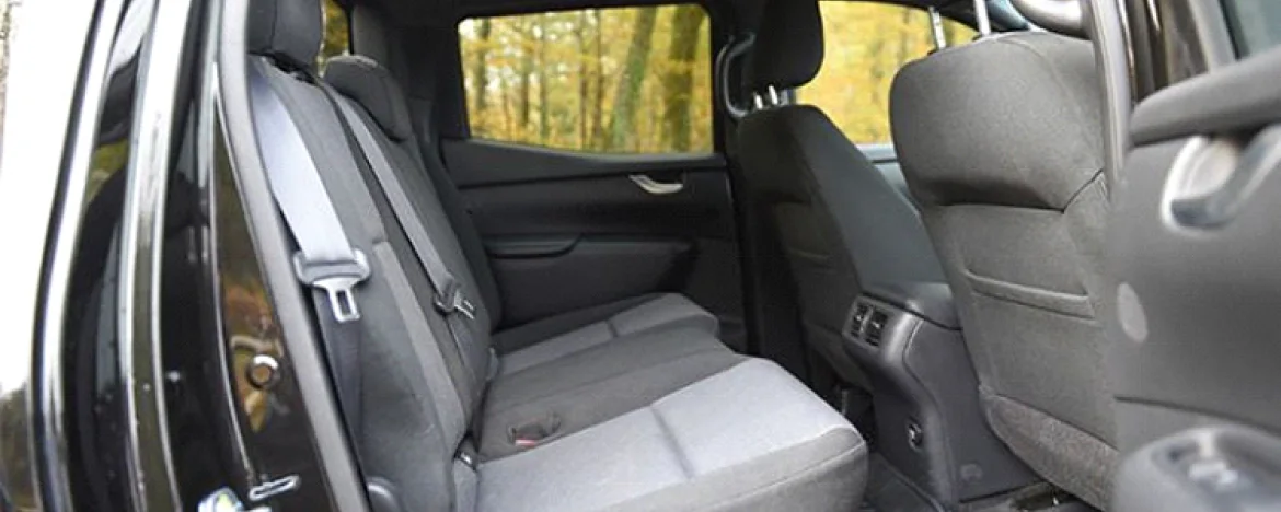 Mercedes-Benz X-Class interior rear