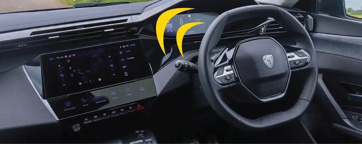 Peugeot 308 interior