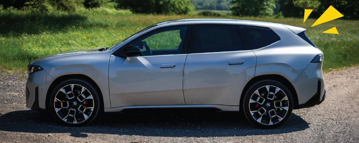 BMW iX3 side view