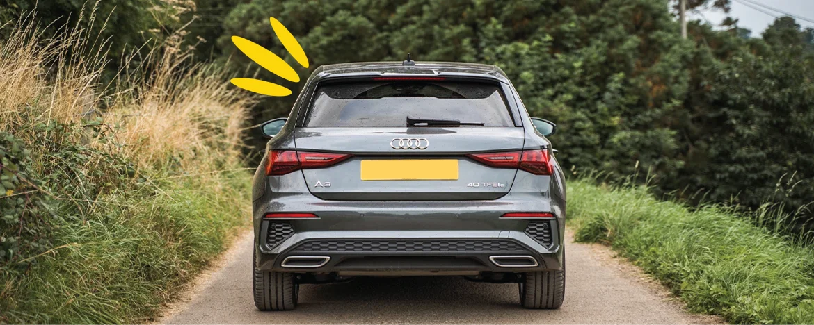 Audi A3 rear