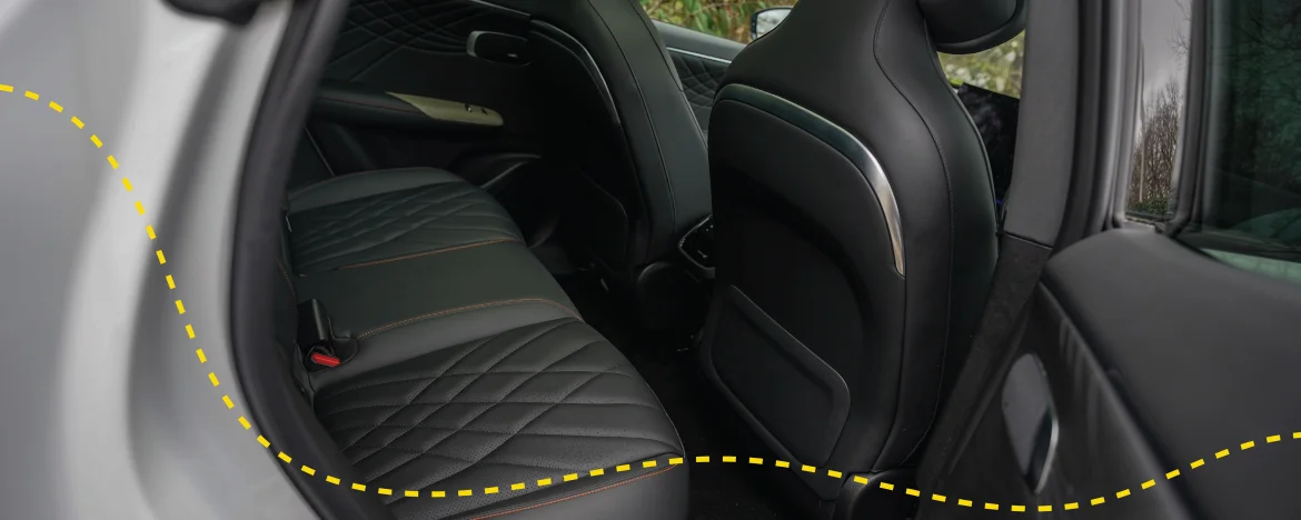 Changan Deepal S07 rear seats