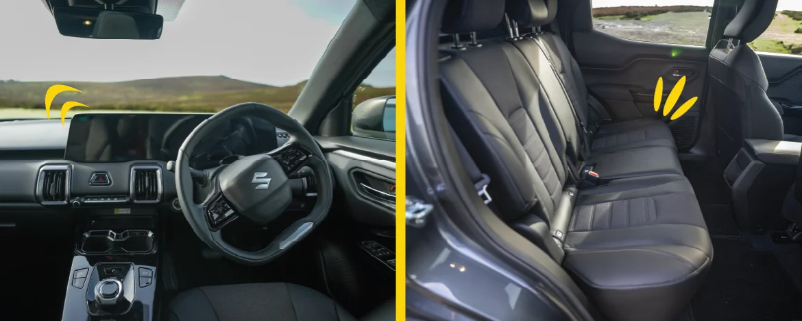 Suzuki e-Vitara interior