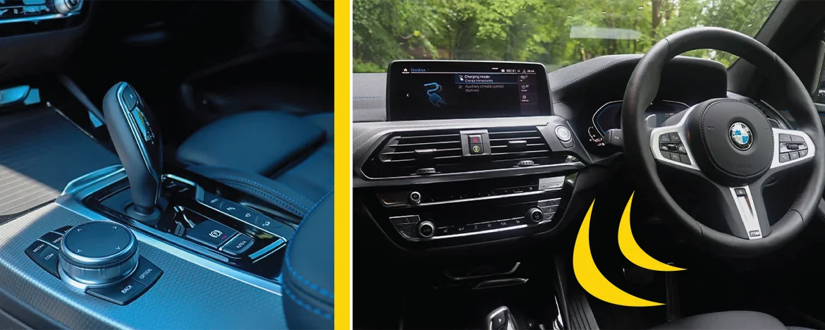 BMW X3 interior