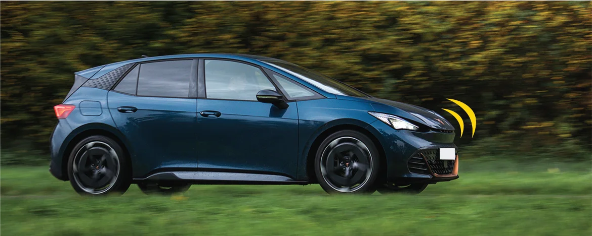 CUPRA Born side view