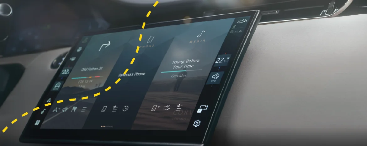 Range Rover Evoque infotainment