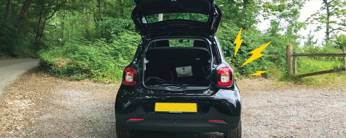 Smart EQ ForFour boot