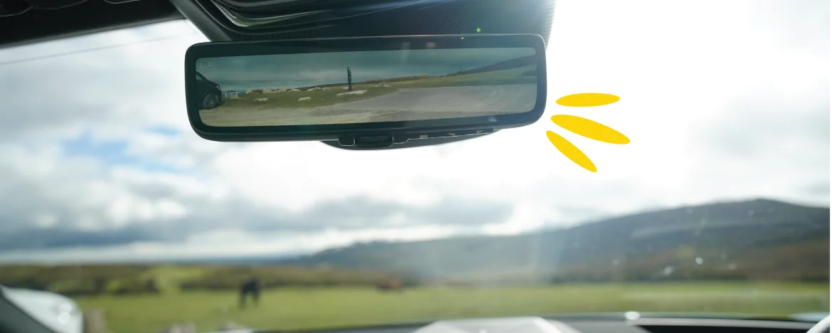 rear view camera of polestar 4