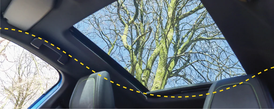 Peugeot E-2008 roof