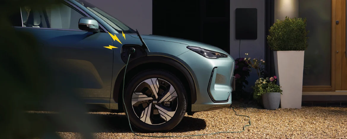 Geely EX5 charging