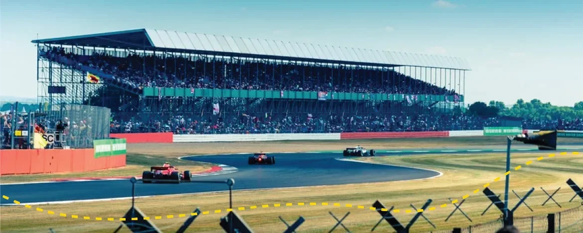 Formula 1 racing circuit