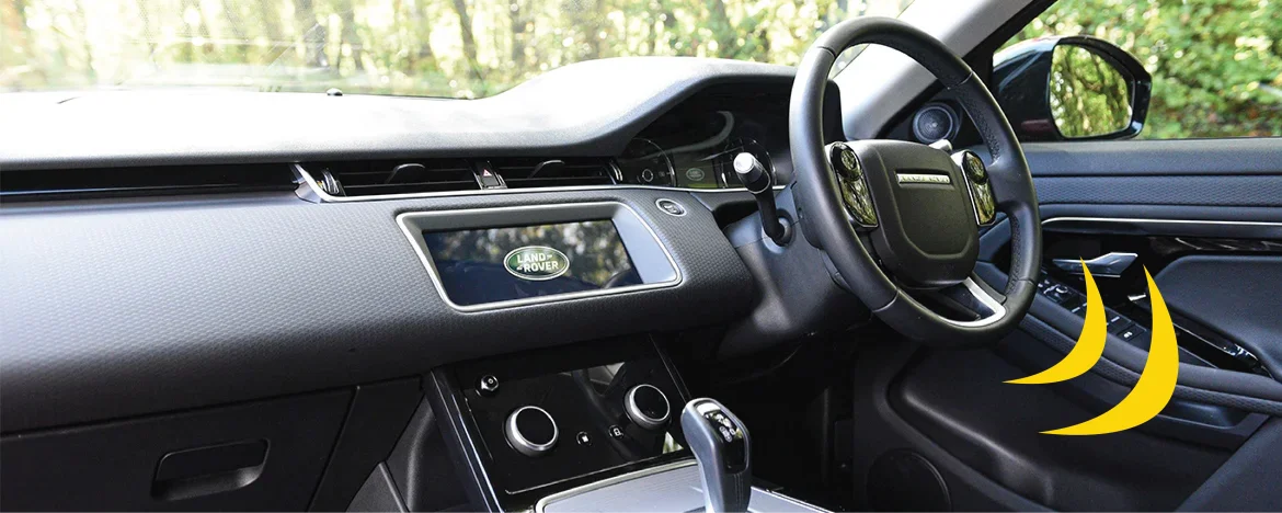 Range Rover Evoque interior