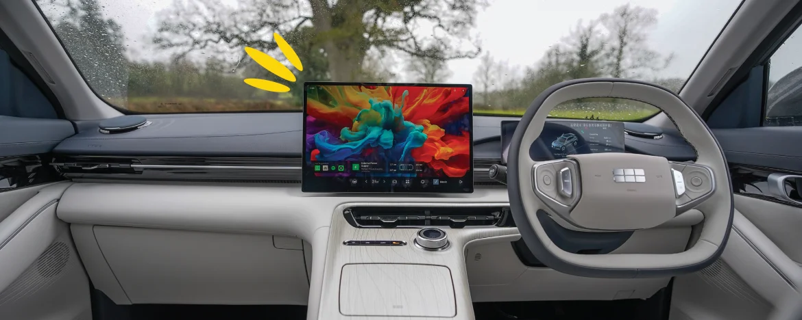 Geely EX5 dashboard