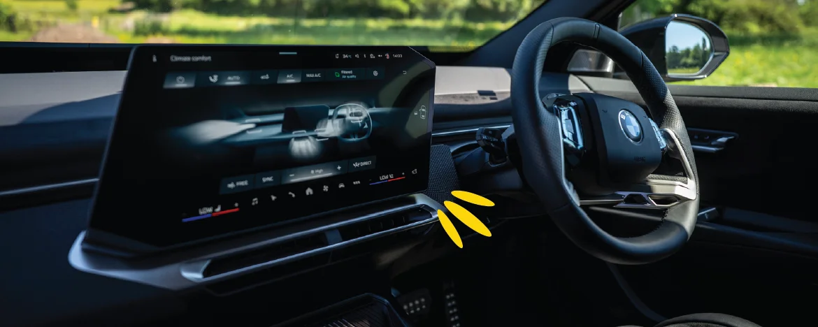 BMW iX3 infotainment