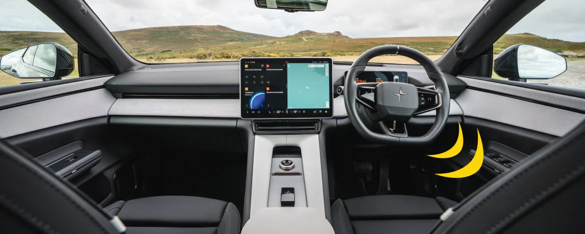 Polestar 4 interior