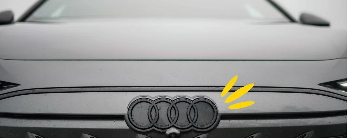 Audi A6 Avant e-tron badge
