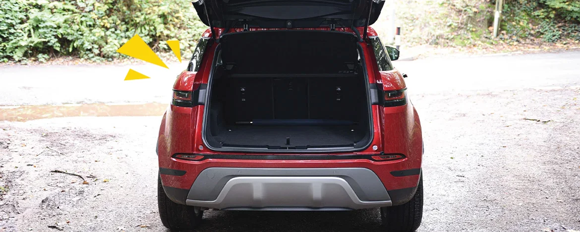 Range Rover Evoque boot