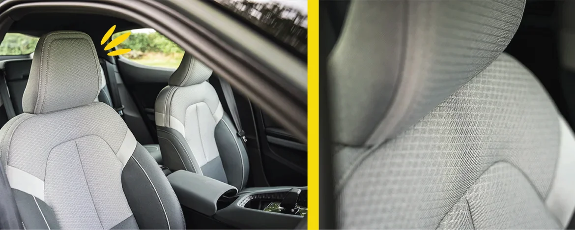Polestar 2 award-winning vegan materials