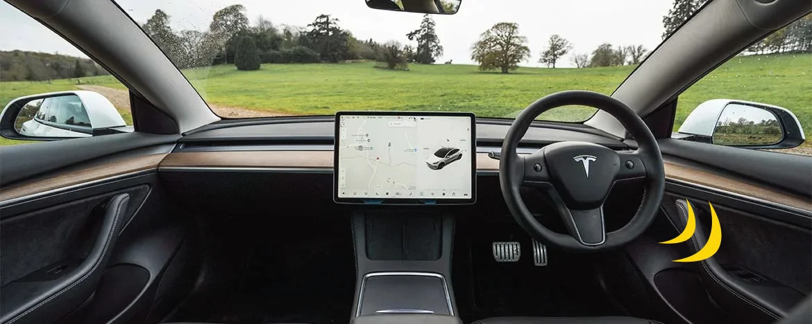 2021 Tesla Model 3 interior